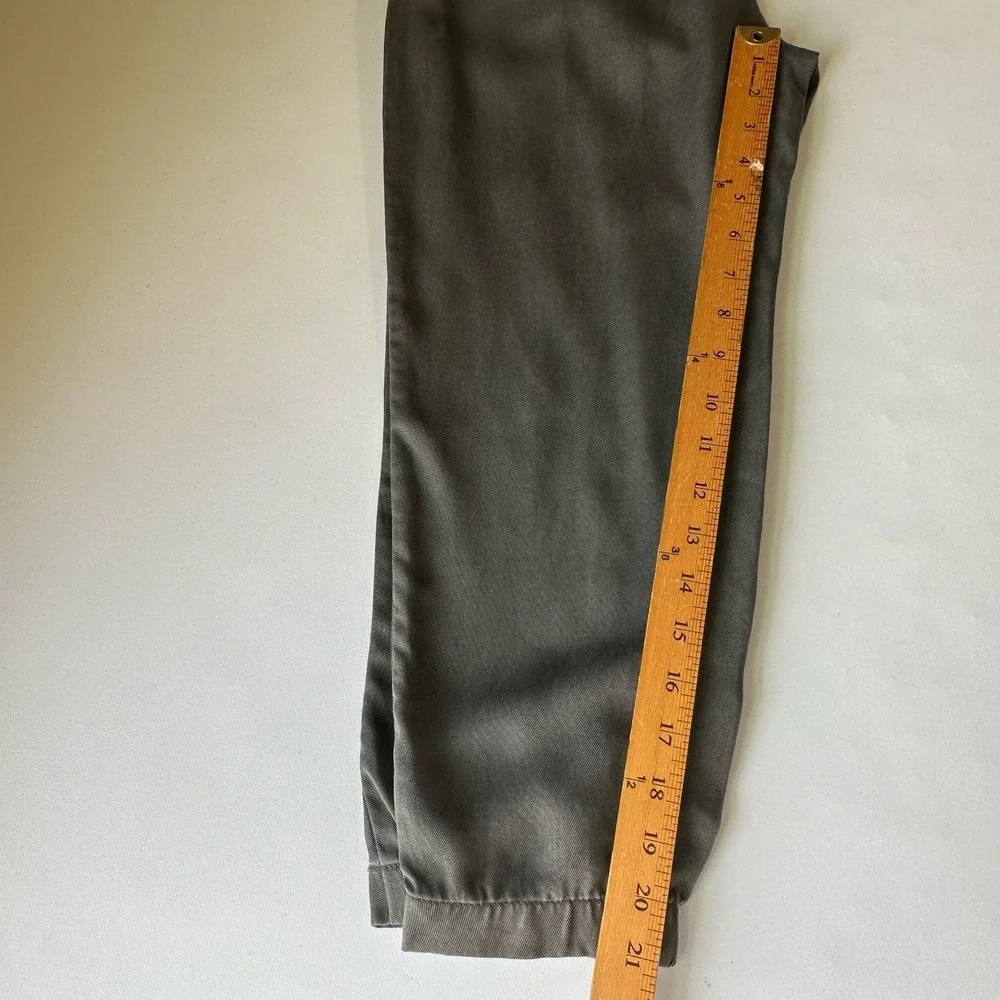 Free People Pants Womens 0 Gray Jogger Cropped Trouser Pleated Front Pockets